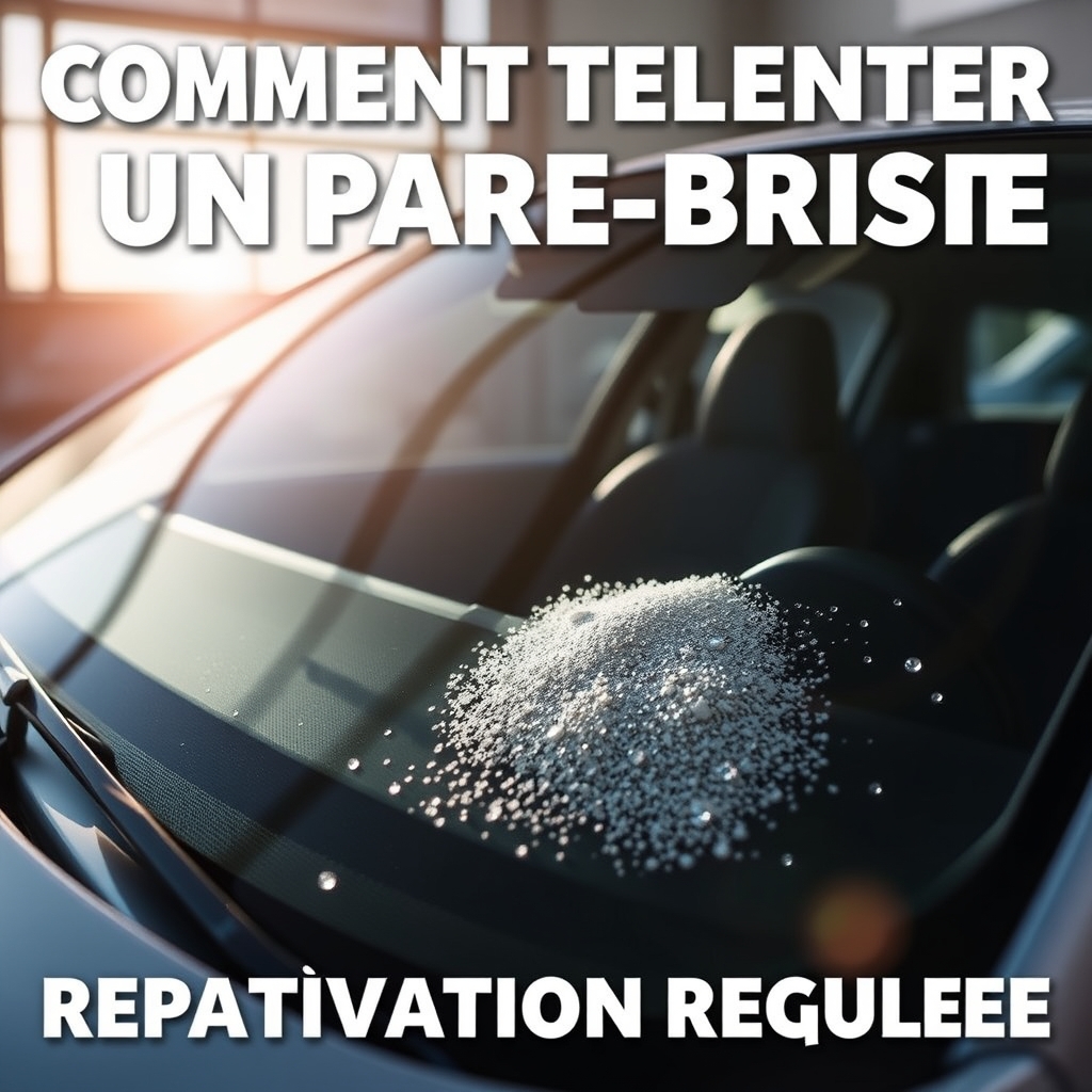 Photo : Nettoyer un pare-brise pour une réparation réussie : 5 étapes essentielles