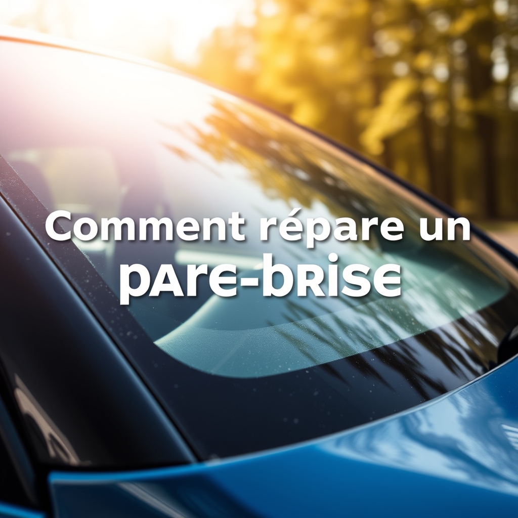 Photo : Réparer un pare-brise avec du kit de réparation : Guide étape par étape 2023
